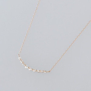 ダイヤネックレスWG ダイヤモンドネックレス高島屋