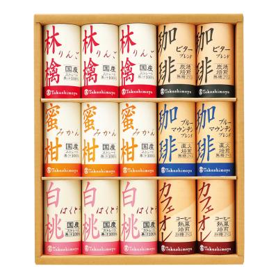 〈タカシマヤ〉100％ストレートジュース・アイスコーヒー（紙容器）