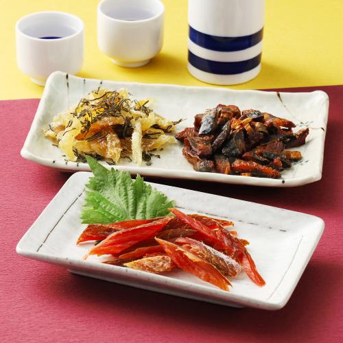 baryシリーズ 国産珍味3種セット