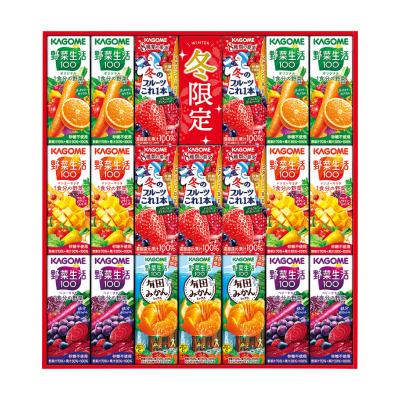 〈カゴメ〉すこやかウインターバラエティギフト紙容器