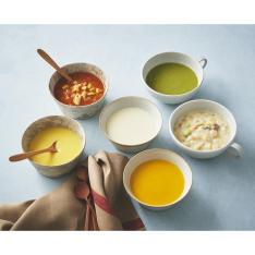 野菜を6種のスープで楽しむセット