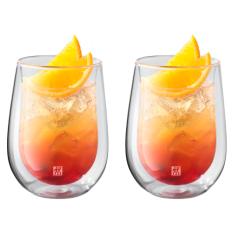 ダブルウォールグラス スモールワイン ペア