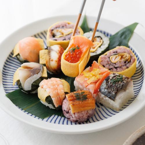 あでやか手鞠わさび葉寿し15個