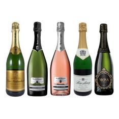 銘醸ヨーロッパの辛口スパークリングワイン飲み比べ5本セット