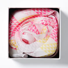 ミニオーバルシフォンストール（うろこ）