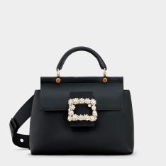 ヴィヴ カバ フラワー ストラス バックル