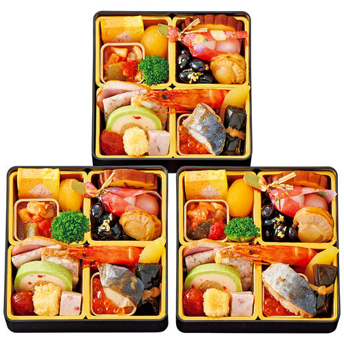 <月うさぎの里 加賀兎郷>和洋おせち料理 三客組