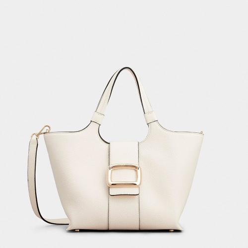 「ヴィヴ ショック」レザー ショッピング バッグ ミニ