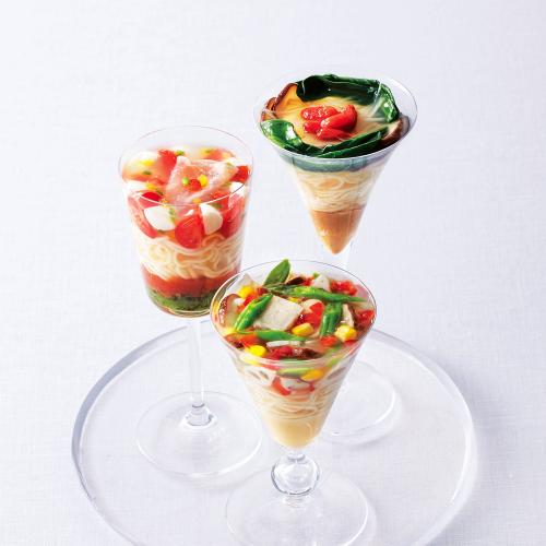〈shojin 宗胡×フレンチ ラペ×赤坂璃宮〉3シェフコラボ 夏の冷製デリ