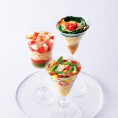 〈shojin 宗胡×フレンチ ラペ×赤坂璃宮〉3シェフコラボ 夏の冷製デリ
