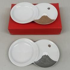 〈波佐見焼〉富士山ペア小分け豆皿