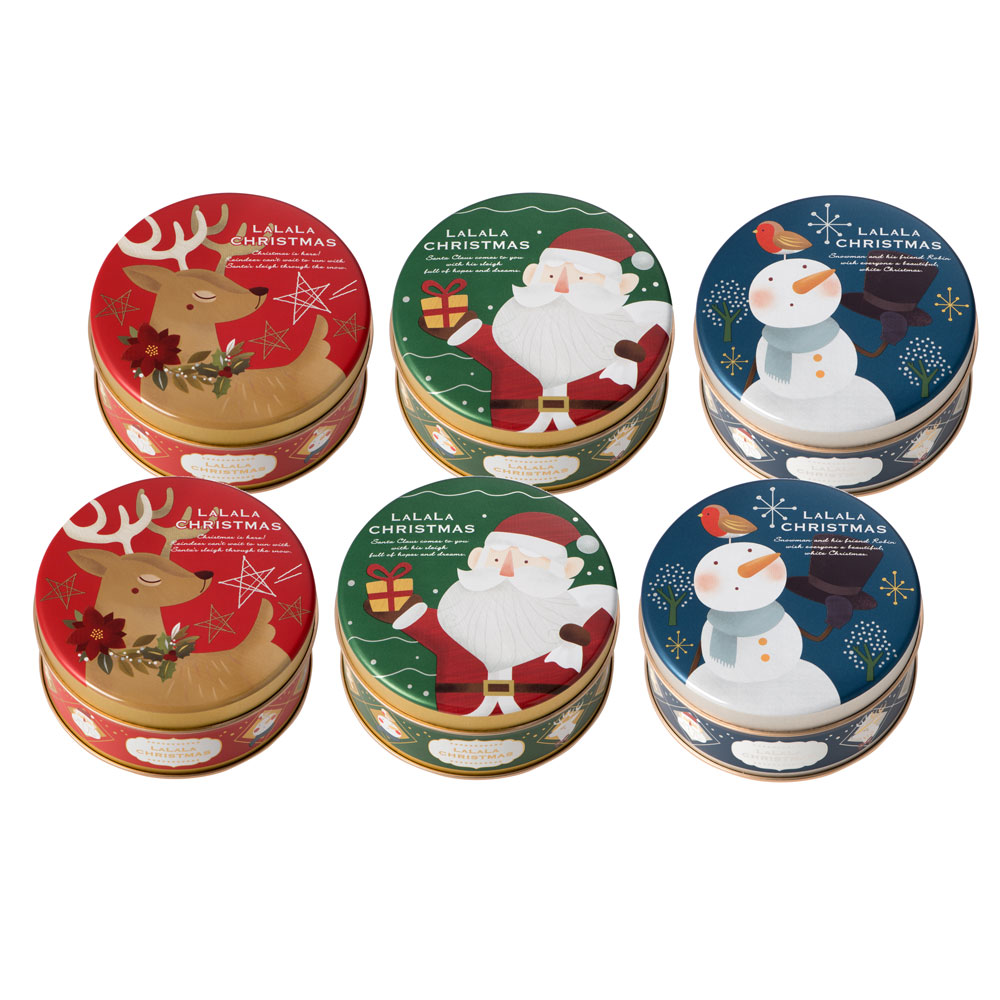 クリスマス届け専用 クリスマス ミニゴーフルシリーズ 3種 各2缶 商品詳細 高島屋オンラインストア