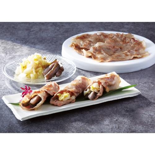 〈山形・本長〉発酵白菜と食べる 焼きしゃぶセット
