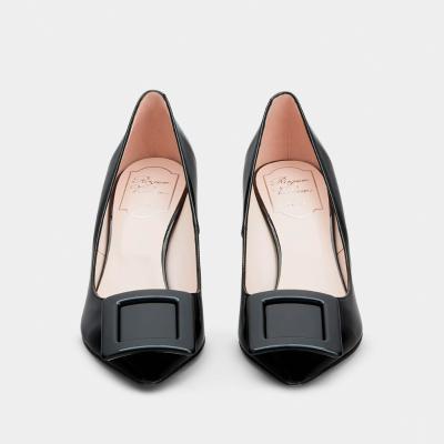 【関税&送料込】Roger Vivier Fermaglio ナチュラル Woman ヴィヴ ショック ラフィア ショッピング