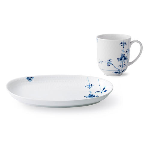 ブルーパルメッテ マグ&オーバルディッシュ23cmセット