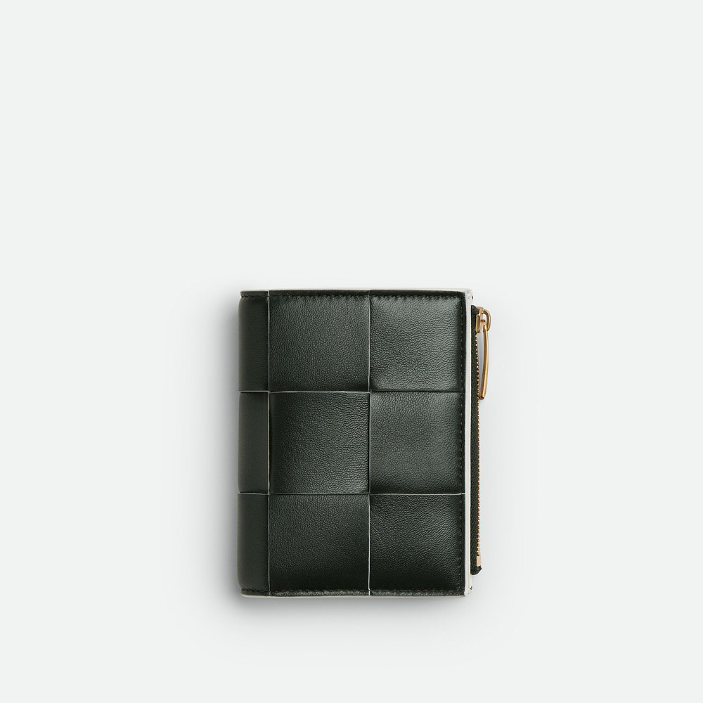 【新品】スモール カセット 二つ折りファスナーウォレット　財布