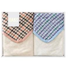 ガーゼ・シール織 リバーシブルひざ掛け 2枚セット