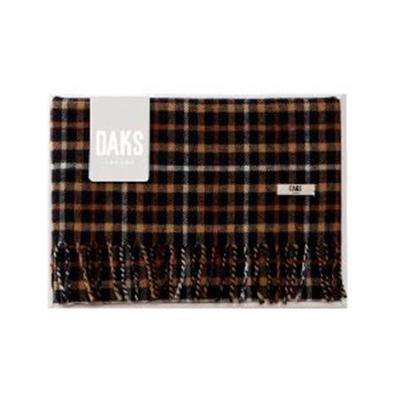 新品未使用　DAKS 純毛ひざ掛け　ダックス　膝掛け　ウール100% 2枚 新品未使用 DAKS 純毛ひざ掛け ダックス 膝掛け ウール100% 2枚