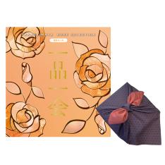 一品一会HOコース（両面染め風呂敷包み）