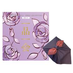 一品一会HAコース（両面染め風呂敷包み）
