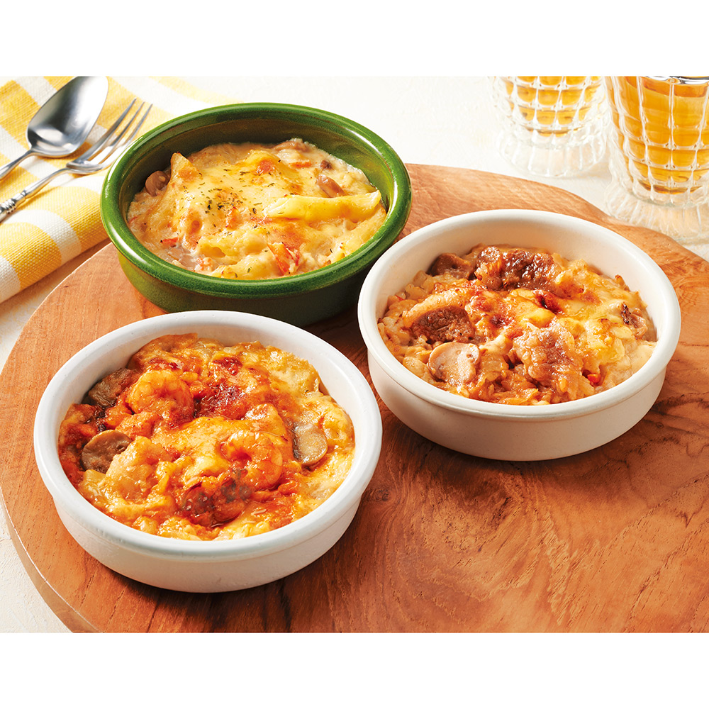 〈RFFF〉とろける幸せを味わうグラタンバラエティ5種