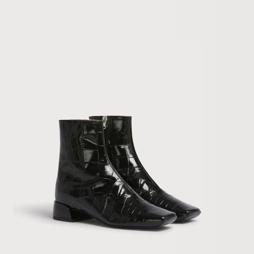 COCCO PRINTED LEATHER ブーティ