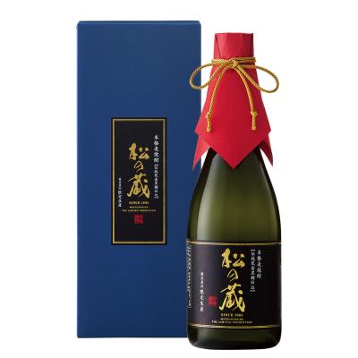 本格麦焼酎　甕壺黒麹仕込「松の蔵」