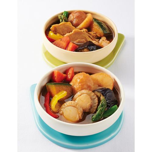 〈BISHOKU SENSAI〉北海道産帆立とチキンのスープカレー