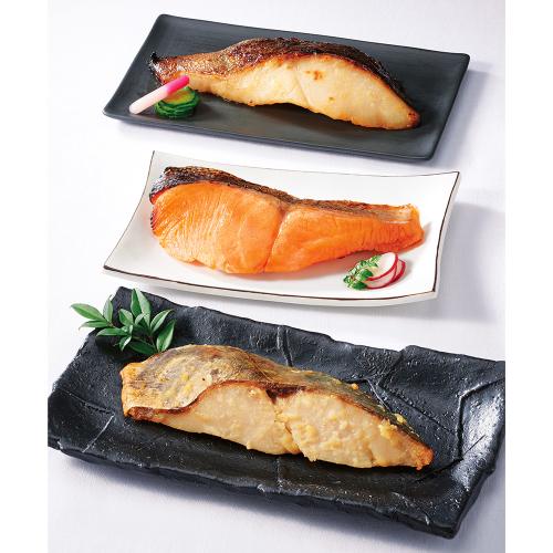 〈京料理・美濃吉〉料理屋の西京焼き・柚庵焼き詰合せ