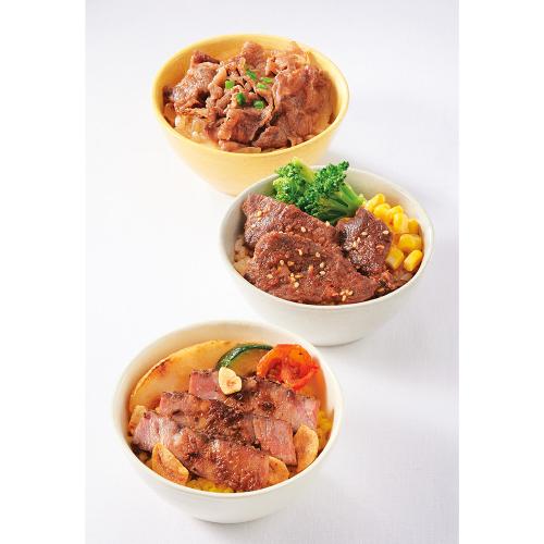 〈スギモト〉お肉の専門店の黒毛和牛ライス4種