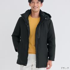 フード付スポーティーダウンコート