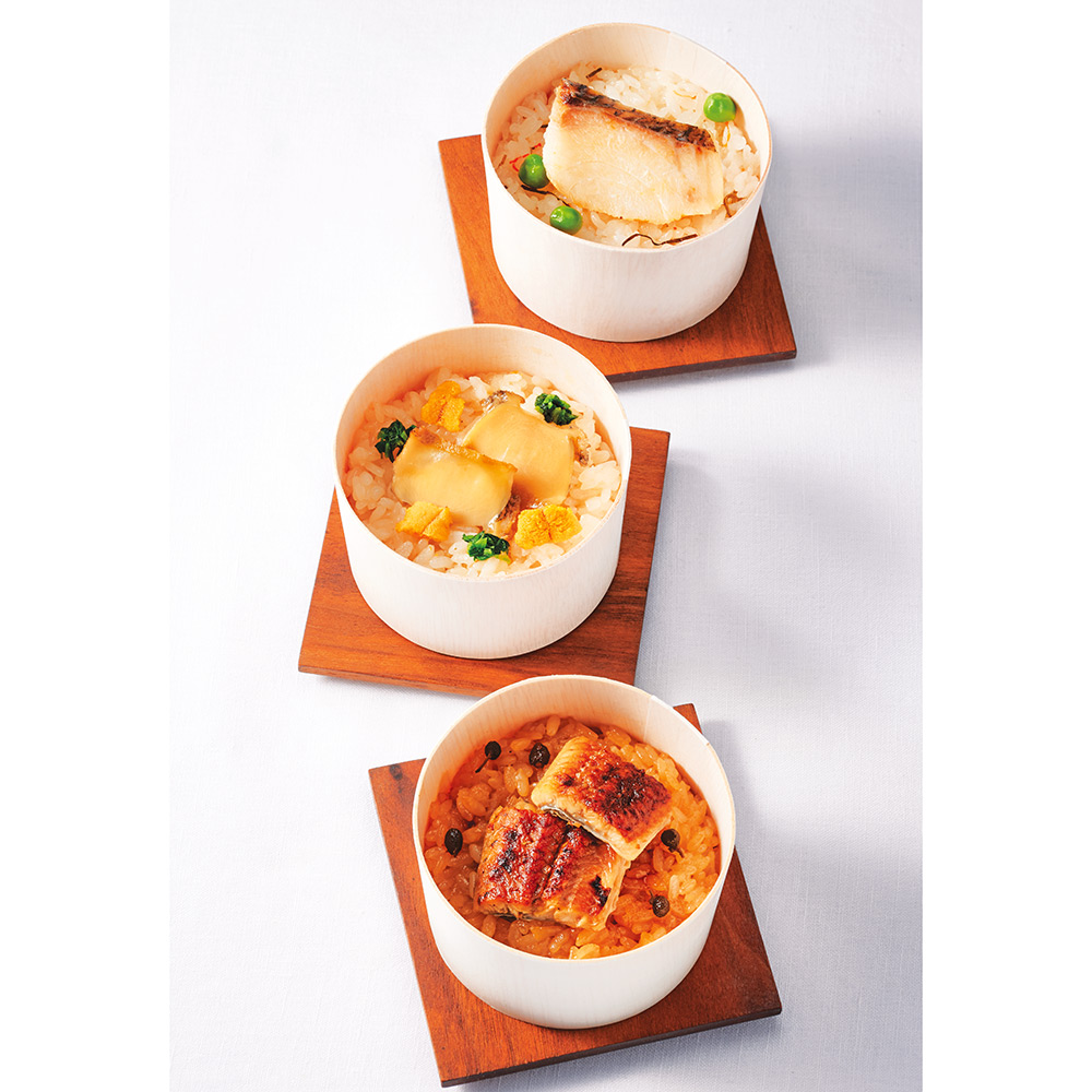 〈京・料亭 わらびの里〉料亭のわっぱ飯