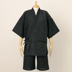 無地&ストライプ 甚平(パンツ前開き) M→LL