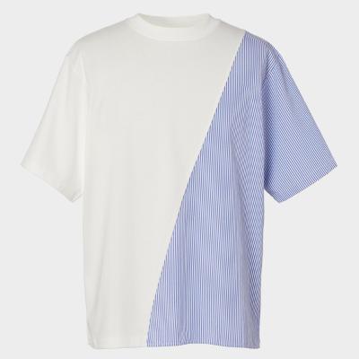 テンセル・コットン ハイネックデザインプルオーバー