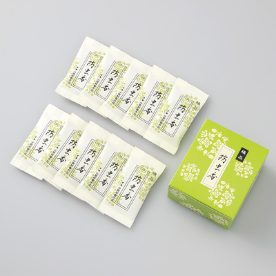 焼香　山田松香木店　5種セット 山田松香木店 白檀（角割）＋布香合角セット 白檀 角割 布香合