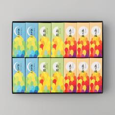 秋パッケージ小形羊羹14本入