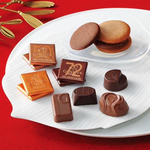 〈ゴディバ〉チョコレート&クッキー アソートメント