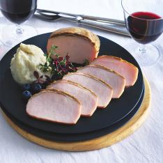 〈フォション〉黒トリュフ入りシャンピニョンペーストローストポーク