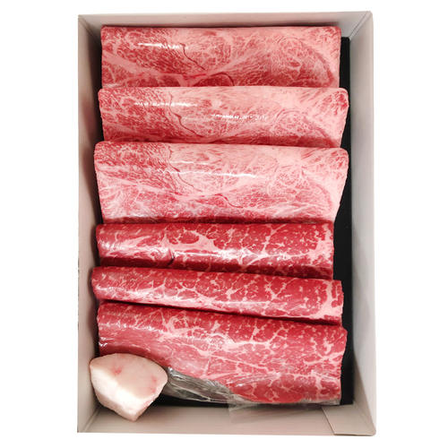 鹿児島県産黒毛和牛 赤身すき焼き食べ比べセット