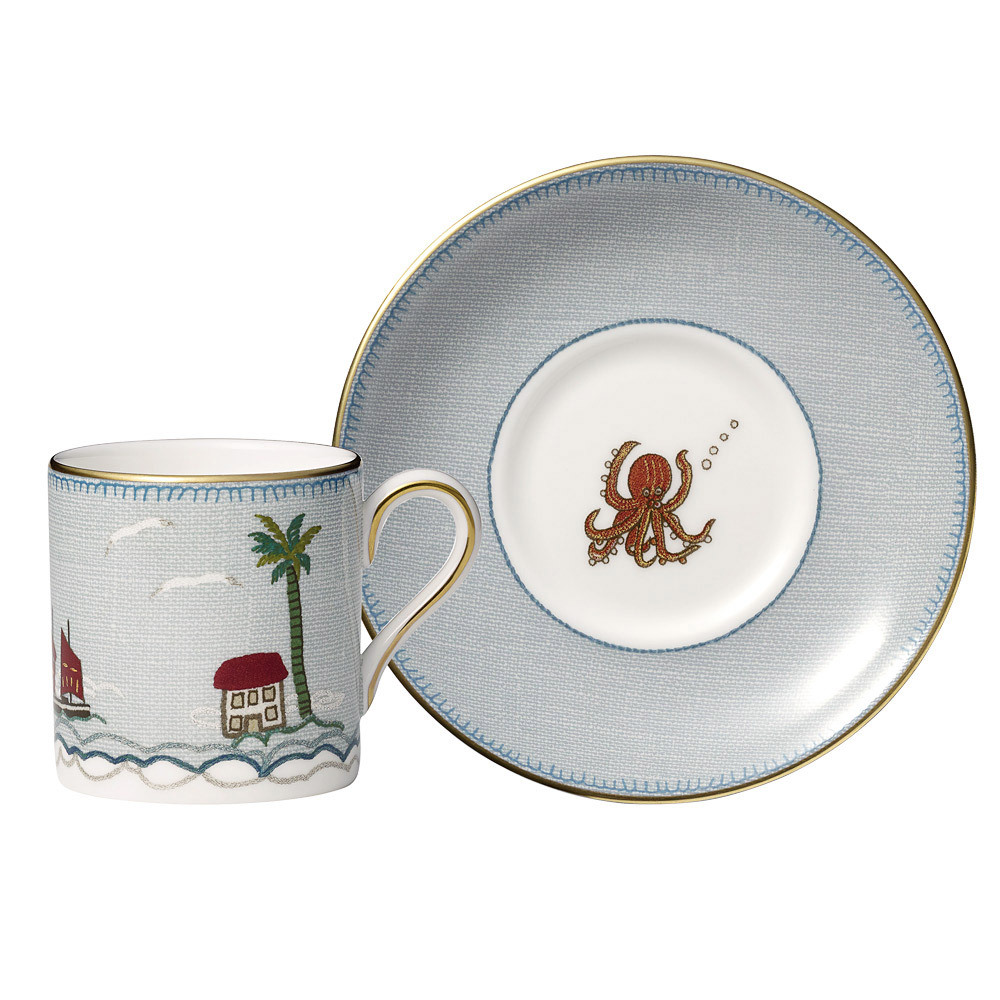 【美品】WEDGWOOD　セイラーズ フェアウェル カップ＆ソーサー　②