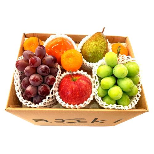 ＜シャインマスカット・クイーンルージュ入＞お楽しみフルーツボックス