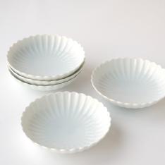 白菊 銘々皿〈5枚〉 美濃焼