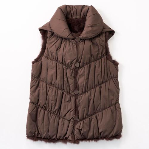 レディース　リバーシブルベスト