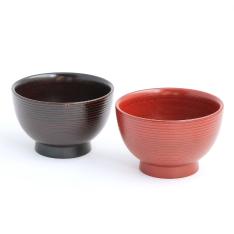 根来あけぼの 組椀〈2個〉 山中塗