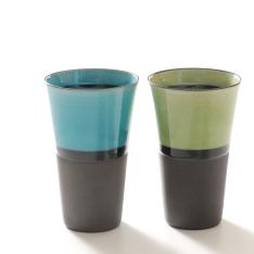 和楽 ペアビアタンブラー（木箱入）〈2個〉 美濃焼