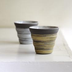 金銀彩 タンブラー（木箱入）〈2個〉 美濃焼