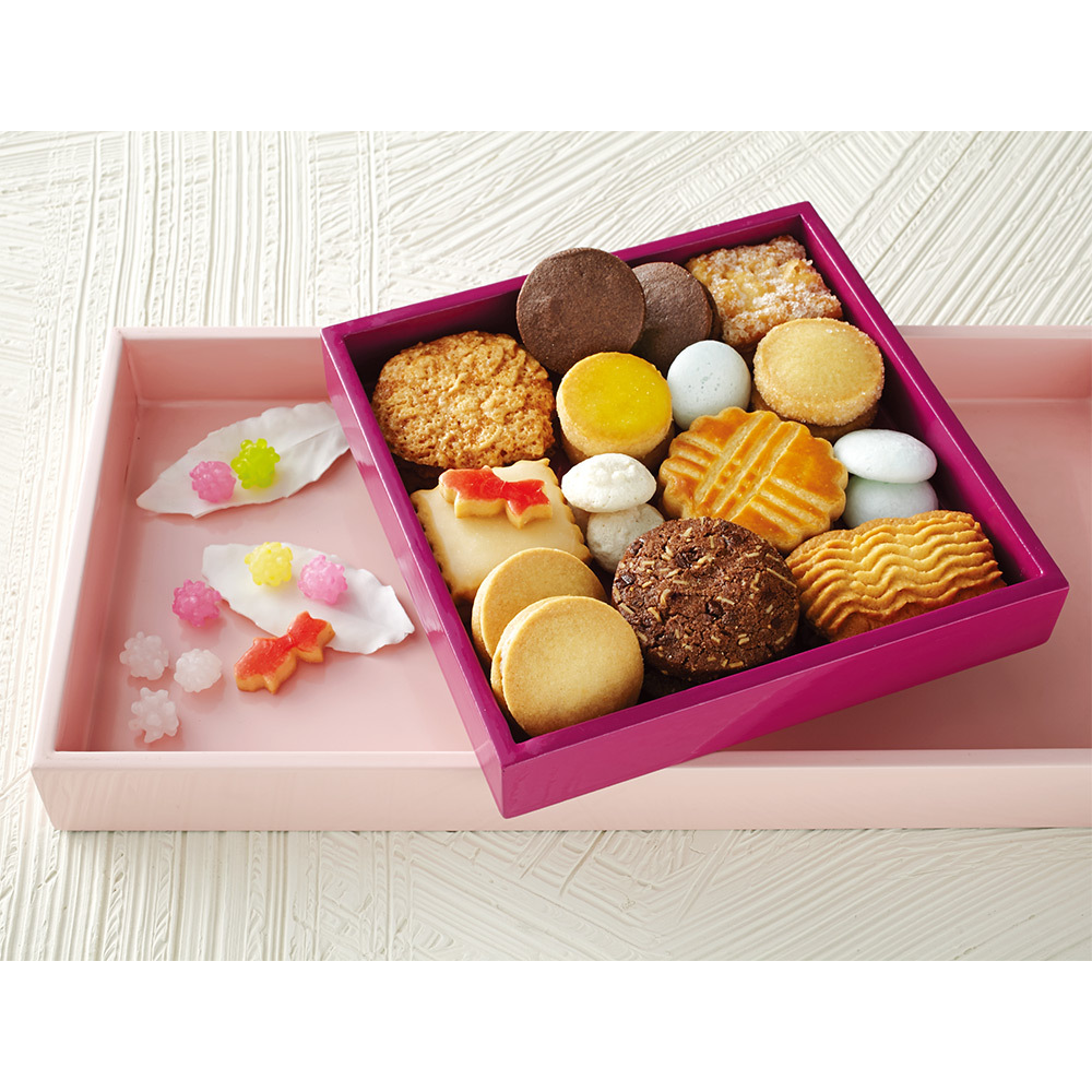 HIBIKAの詰め合わせ【夏】かわいいクッキー「ふきよせ」や桃のジュレなど四季菓子店の限定ギフト