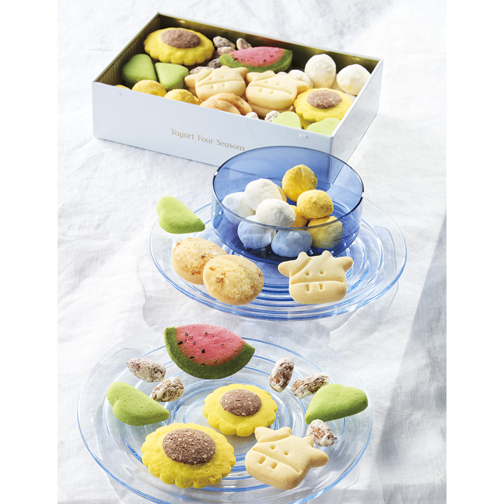 〈ヨーグルトフォーシーズンズ〉ヨーグルトサマークッキー缶