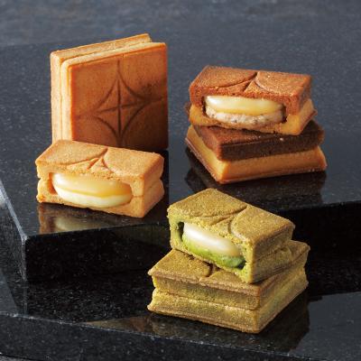 〈プレスバターサンド〉バターサンド3種詰合せ(栗・宇治抹茶)