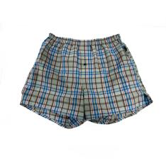 チェック柄 トランクス 前開き M→L